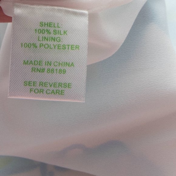 Lilly Pulitzer Whistler Dress Rhinestone Chain Back Silk Gold Digger Mini 10 - Picture 6 of 8